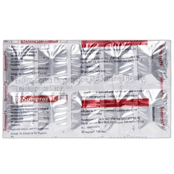 sompraz l capsule 10's